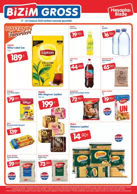 Müşterilerimiz için özel fırsatlar
