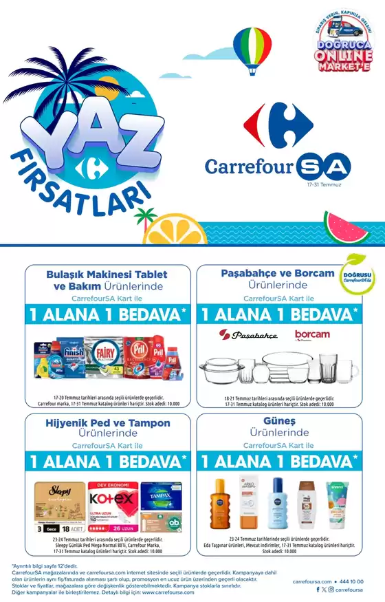 CarrefourSA kataloğu, Alaca (Çorum) | Kataloglar CarrefourSA | 2025-07-17T00:00:00.000Z - 2025-07-31T00:00:00.000Z