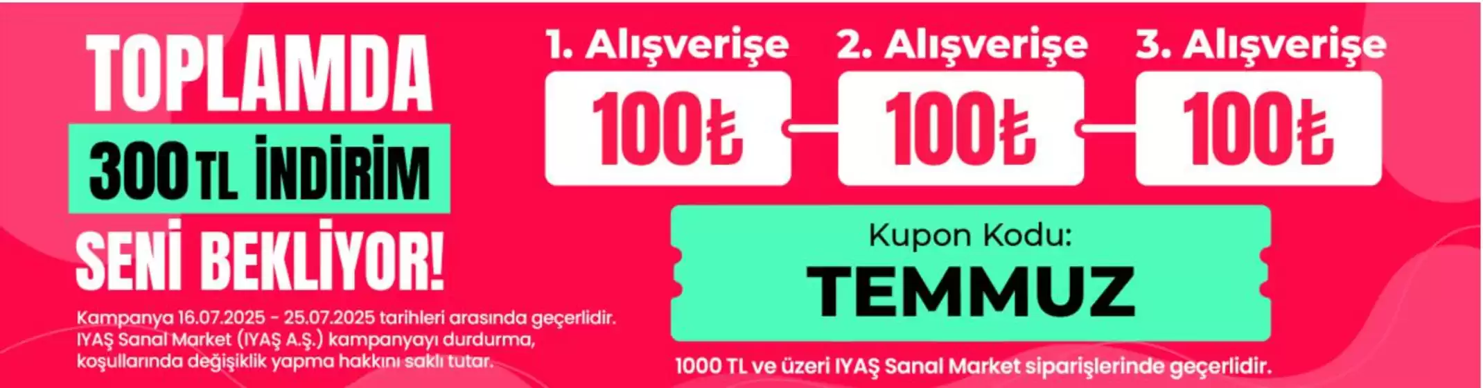 İyaş Hipermarket kataloğu, Alaca (Çorum) | Tüm müşteriler için harika teklif | 2025-07-16T00:00:00.000Z - 2025-07-25T00:00:00.000Z