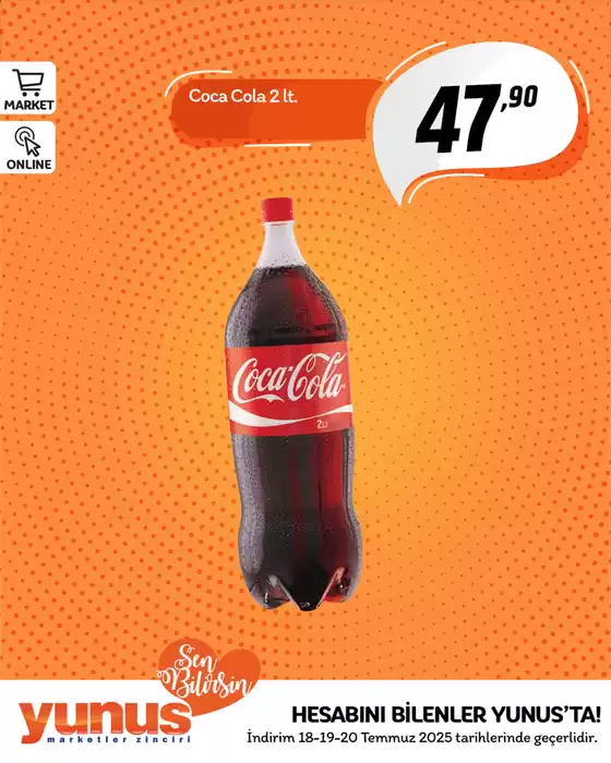 Yunus Market kataloğu, Pirinççi | Yunus Market katalog | 2025-07-18T00:00:00.000Z - 2025-07-20T00:00:00.000Z