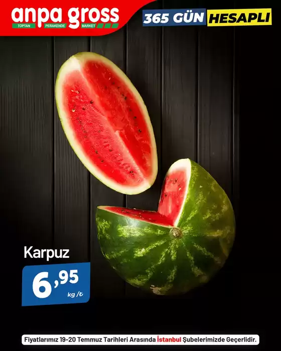 Anpa Gross kataloğu, İzmit | Sizin için özel teklifler | 2025-07-19T00:00:00.000Z - 2025-07-20T00:00:00.000Z