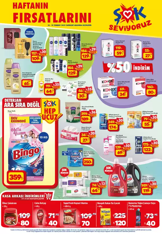 Şok Market Haftanin Firsatlari