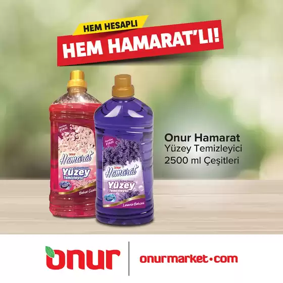 Onur Market kataloğu, İstanbul | Sizin için en iyi fırsatlarımız | 2025-07-25T00:00:00.000Z - 2025-08-08T00:00:00.000Z