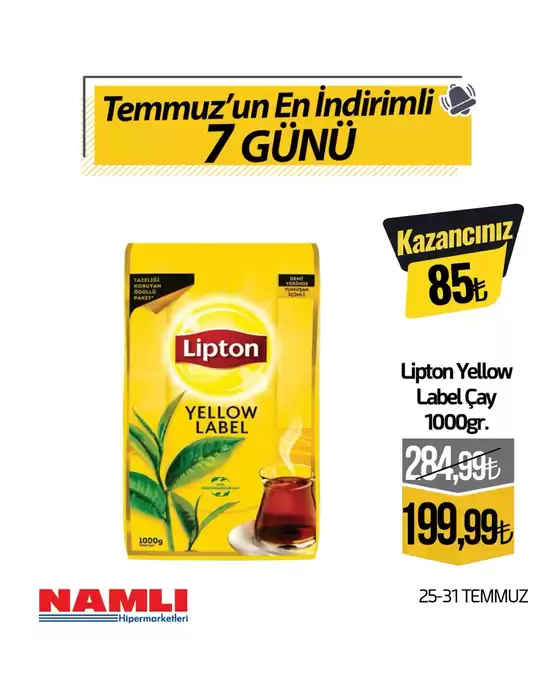 Namlı Hipermarketleri katalog