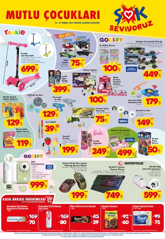 Şok Market Haftasonu Firsatlari