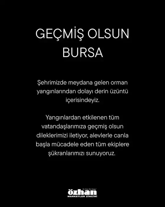 Özhan Market katalog