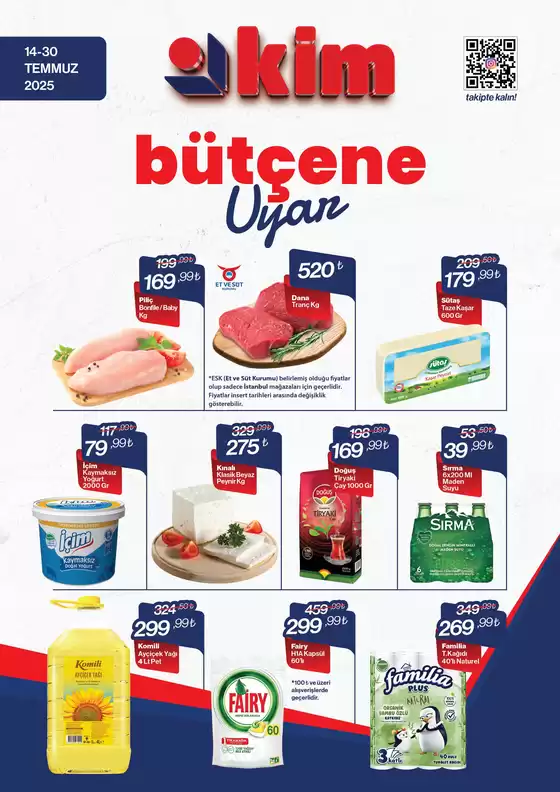 Kim Market kataloğu | Geniş teklif yelpazesi | 2025-07-14T00:00:00.000Z - 2025-07-30T00:00:00.000Z