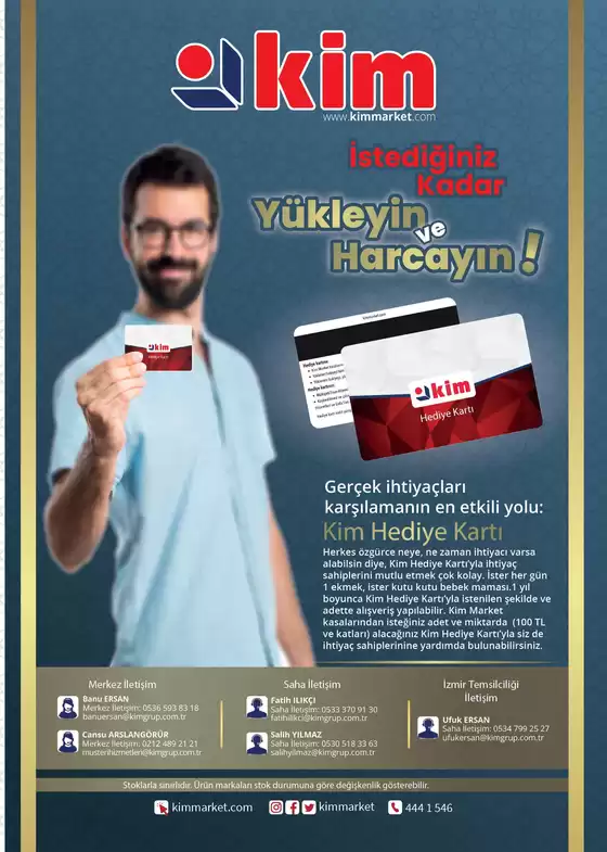 Kim Market kataloğu | Güncel fırsatlar ve teklifler | 2025-07-28T00:00:00.000Z - 2025-08-11T00:00:00.000Z