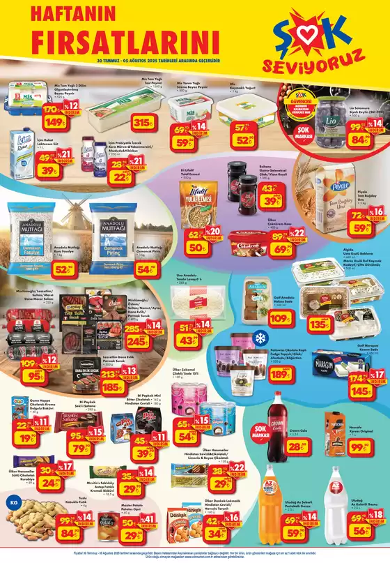 Şok Market Haftanin Firsatlari