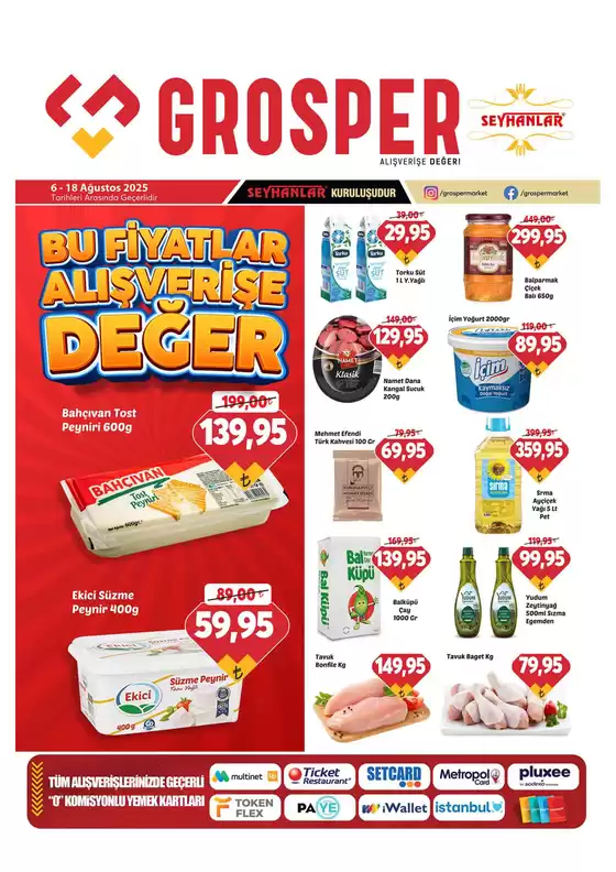 Grosper kataloğu, Dilek (Malatya) | Tasarrufçular için en iyi teklifler | 2025-08-06T00:00:00.000Z - 2025-08-18T00:00:00.000Z