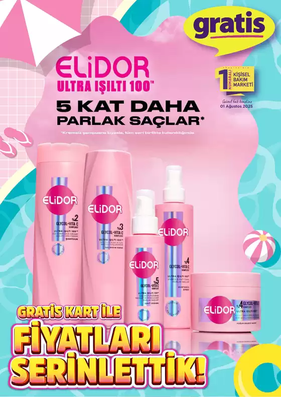 Gratis kataloğu | Katalog Ağustos | 2025-08-05T00:00:00.000Z - 2025-08-31T00:00:00.000Z
