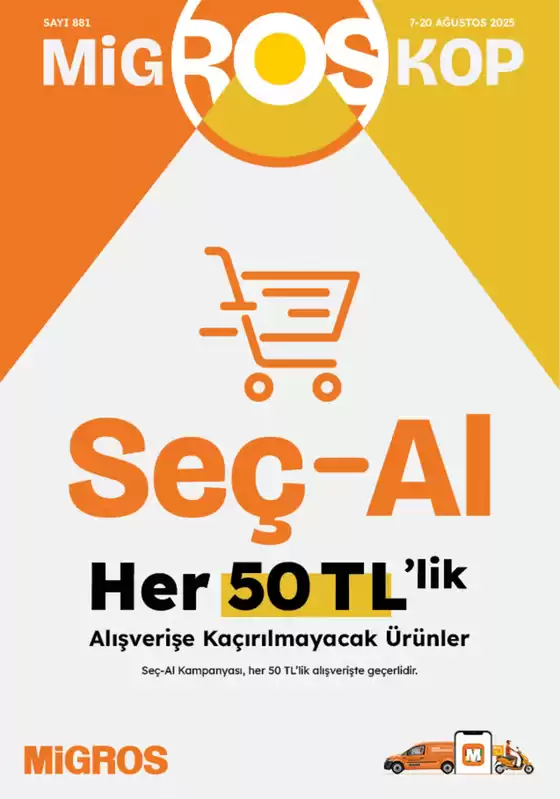 Migros kataloğu, Gökçebey | Migros katalog | 2025-08-07T00:00:00.000Z - 2025-08-20T00:00:00.000Z