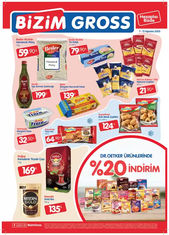 Bizim Gross Fırsat Bülteni