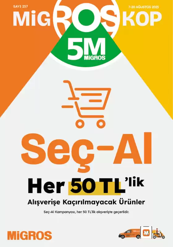 Migros kataloğu, Gölcük (Kocaeli) | Güncel özel kampanyalar | 2025-08-07T00:00:00.000Z - 2025-08-20T00:00:00.000Z
