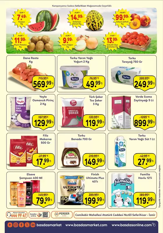 Başdaş Market katalog