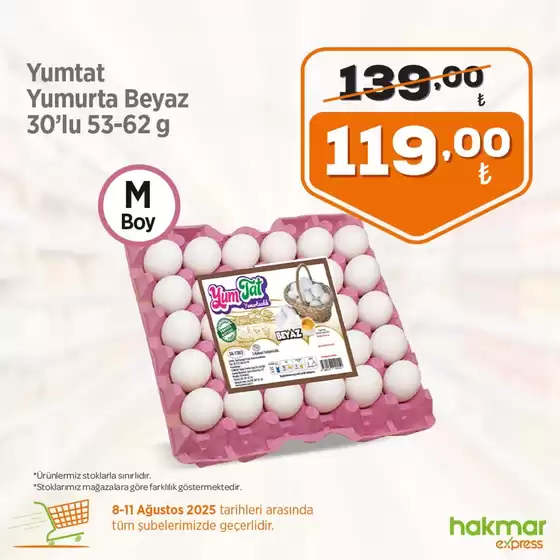 Hakmar Express kataloğu, Şamlar (İstanbul) | Güncel özel kampanyalar | 2025-08-08T00:00:00.000Z - 2025-08-11T00:00:00.000Z