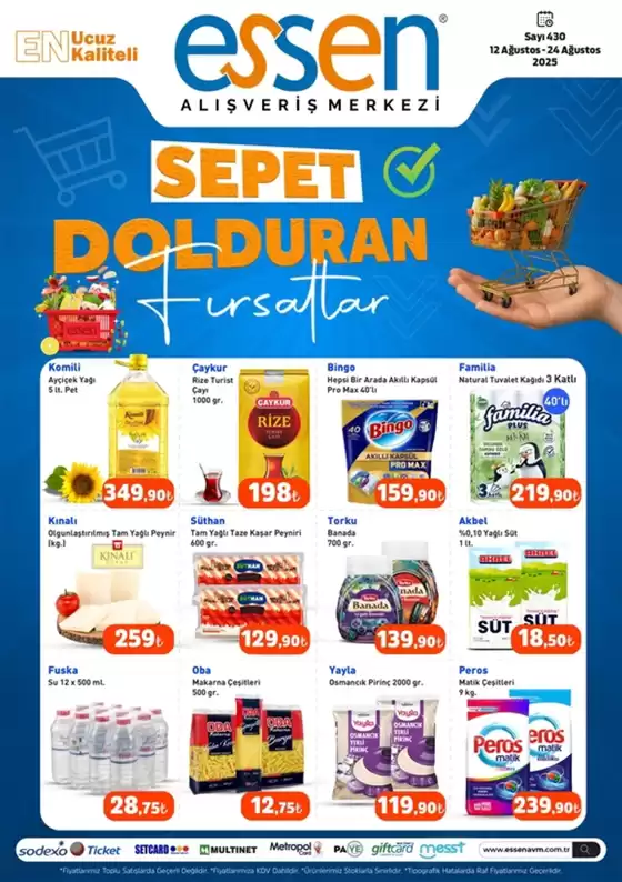 Essen AVM kataloğu, Menemen | Essen AVM katalog | 2025-08-12T00:00:00.000Z - 2025-08-24T00:00:00.000Z
