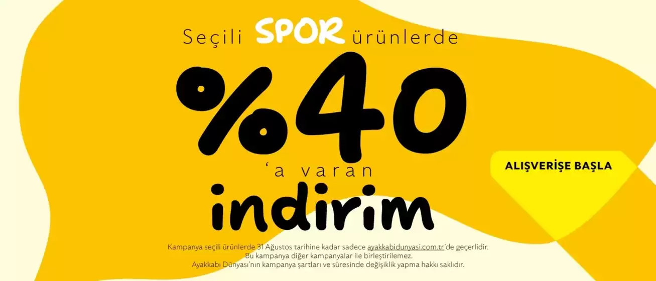 Ayakkabı Dünyası kataloğu | Özel fırsatlar | 2025-08-13T00:00:00.000Z - 2025-08-31T00:00:00.000Z