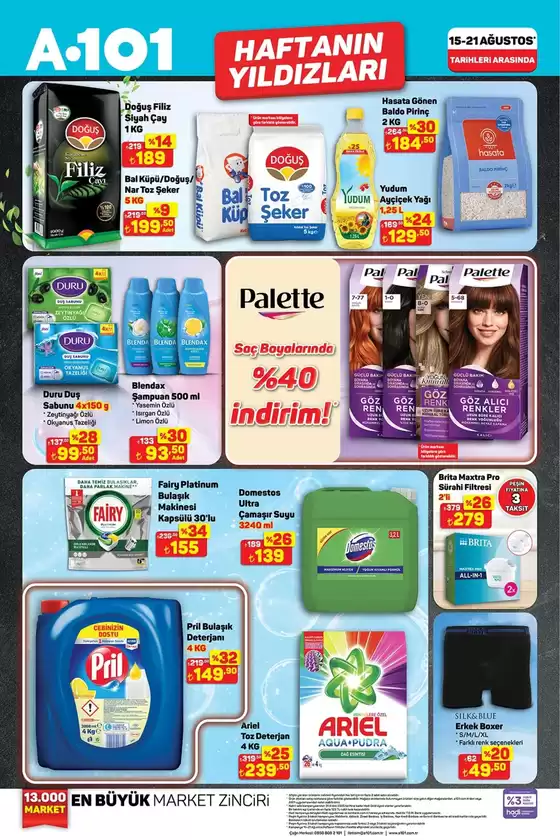 A101 kataloğu, Bursa | A101 Aktüel 18 Ağustos 2025 | 2025-08-15T00:00:00.000Z - 2025-08-21T00:00:00.000Z