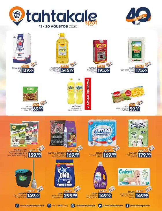 Tahtakale Spot katalog