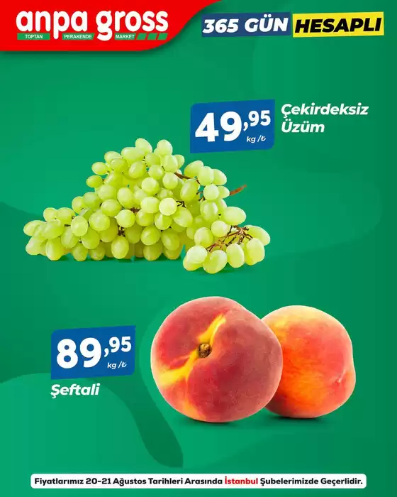 Anpa Gross kataloğu, Beyoğlu | Sizin için en iyi tekliflerimiz | 2025-08-20T00:00:00.000Z - 2025-08-21T00:00:00.000Z