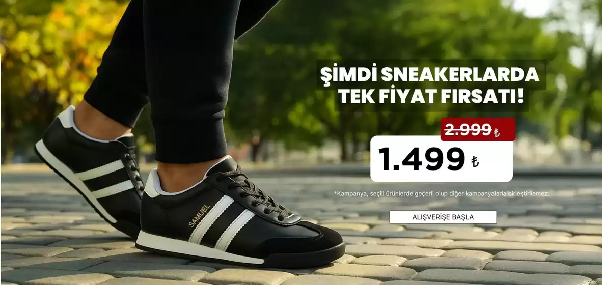ŞİMDİ SNEAKERLARDA