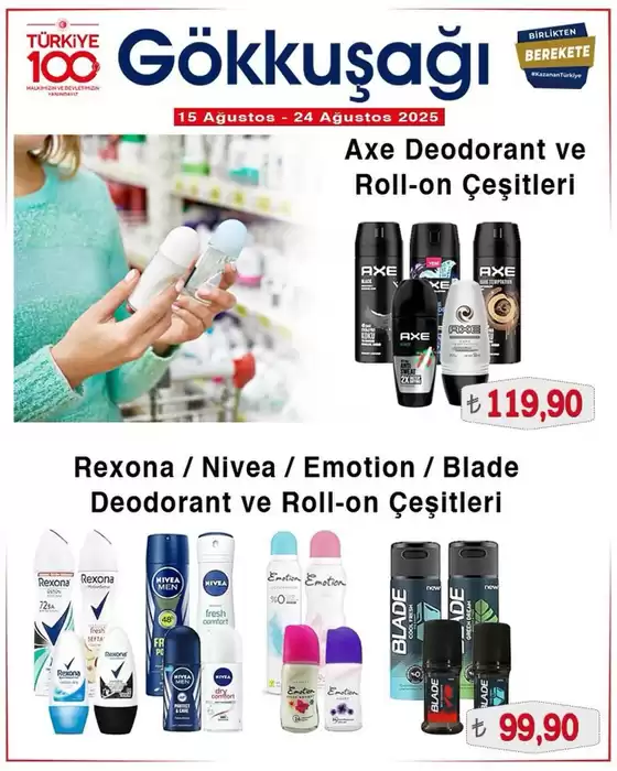 Gökkuşağı Market katalog