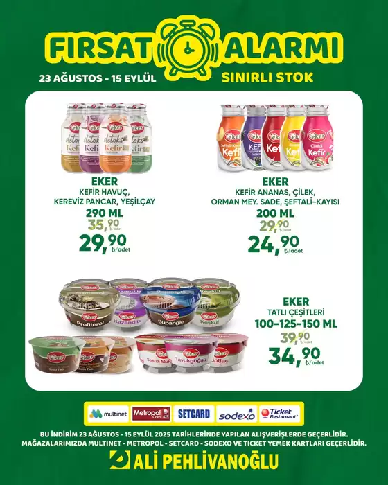 Müşterilerimiz için özel fırsatlar