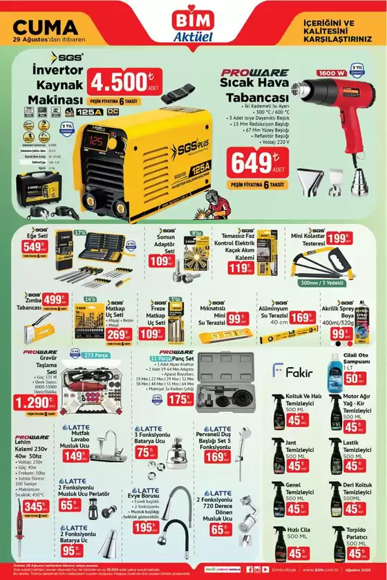 29 Ağustos Cuma.