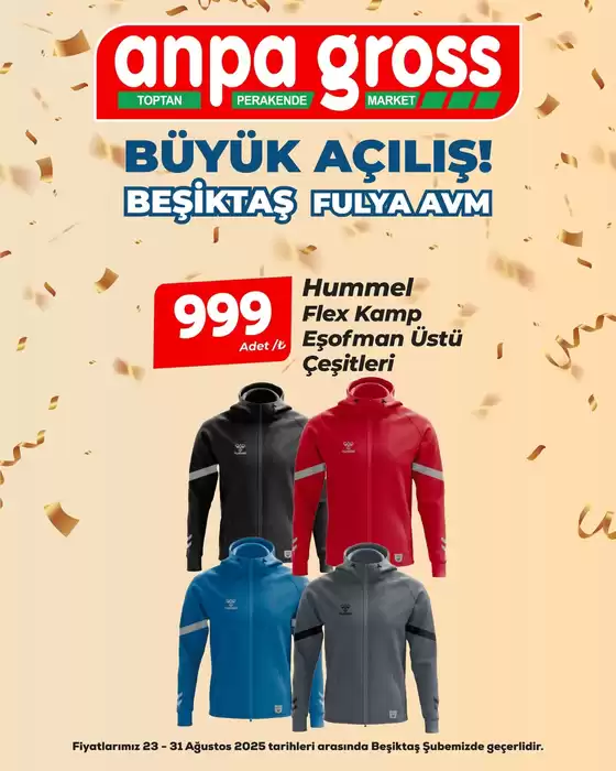 Anpa Gross kataloğu | Geniş teklif yelpazesi | 2025-08-23T00:00:00.000Z - 2025-08-31T00:00:00.000Z