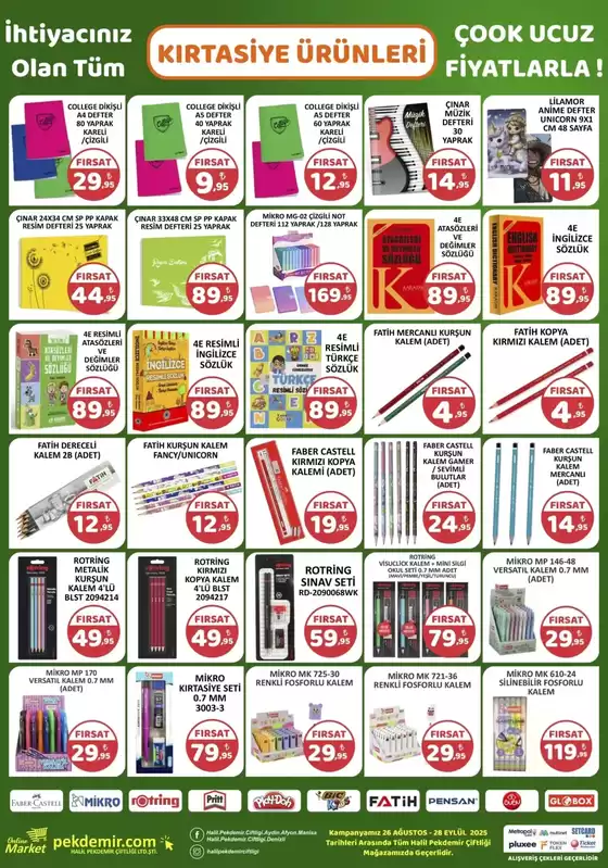 Pekdemir katalog