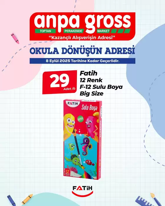 Anpa Gross kataloğu, Keçiören | Tasarrufçular için en iyi teklifler | 2025-08-29T00:00:00.000Z - 2025-09-08T00:00:00.000Z