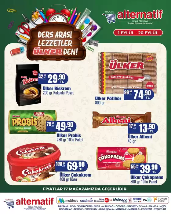Alternatif kataloğu, Keçiören | İndirimler ve kampanyalar | 2025-09-01T00:00:00.000Z - 2025-09-20T00:00:00.000Z