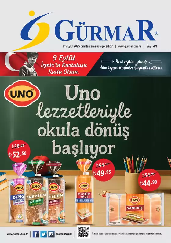 Uno lezzetleriyle okula dönüş başlıyor