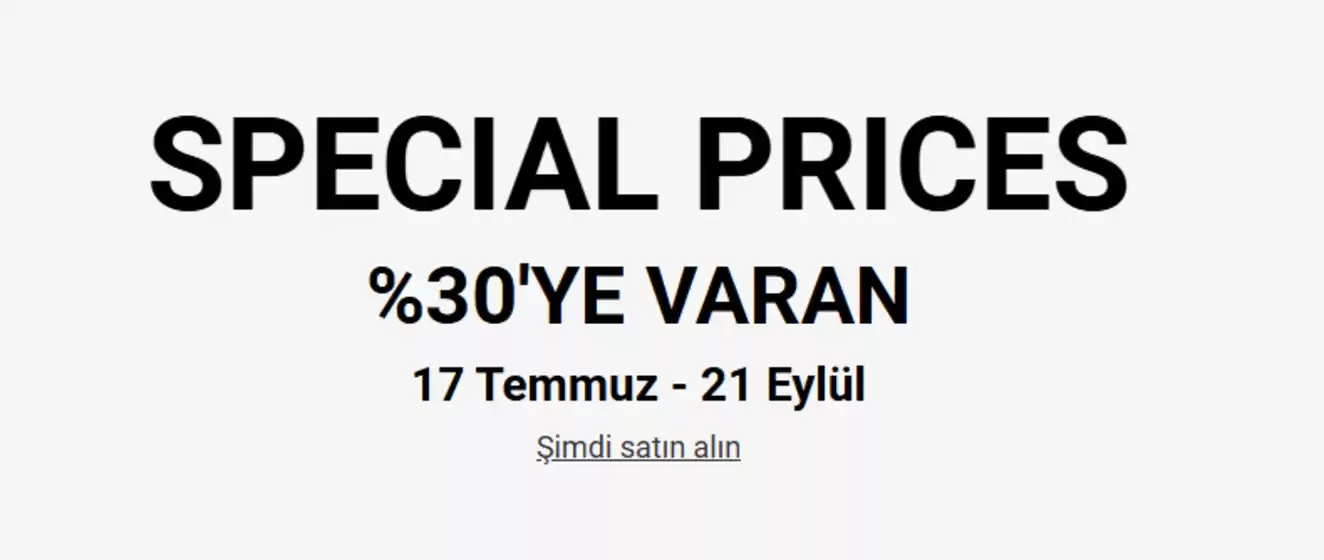 Special Prices