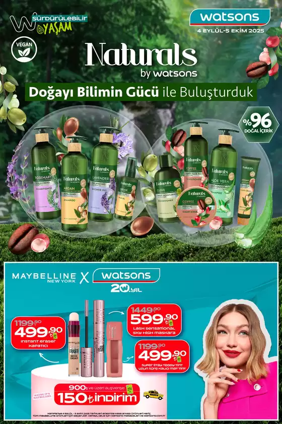 Watsons kataloğu, Denizli (Denizli) | Eylül Kataloğu | 2025-09-04T00:00:00.000Z - 2025-10-05T00:00:00.000Z