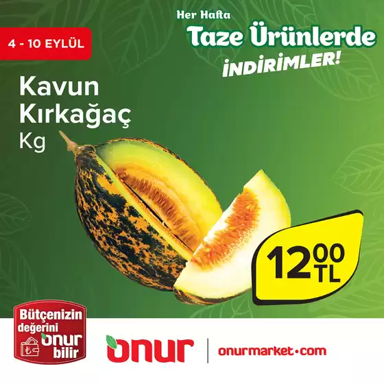 Onur Market kataloğu, Esenyurt | Sizin için en iyi tekliflerimiz | 2025-09-05T00:00:00.000Z - 2025-09-19T00:00:00.000Z