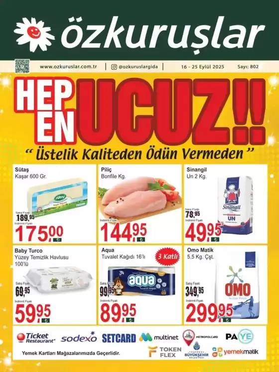 Tüm müşteriler için harika teklif