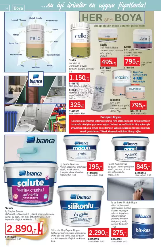 Müşterilerimiz için özel fırsatlar