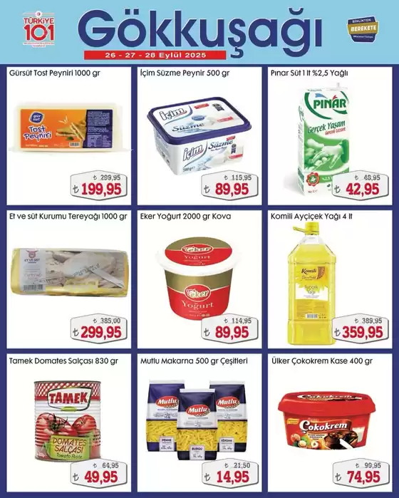 Gökkuşağı Market katalog