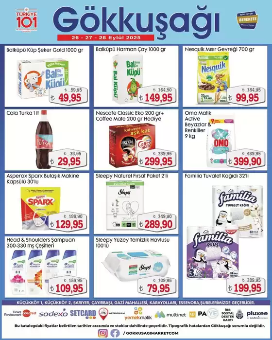 Gökkuşağı Market katalog