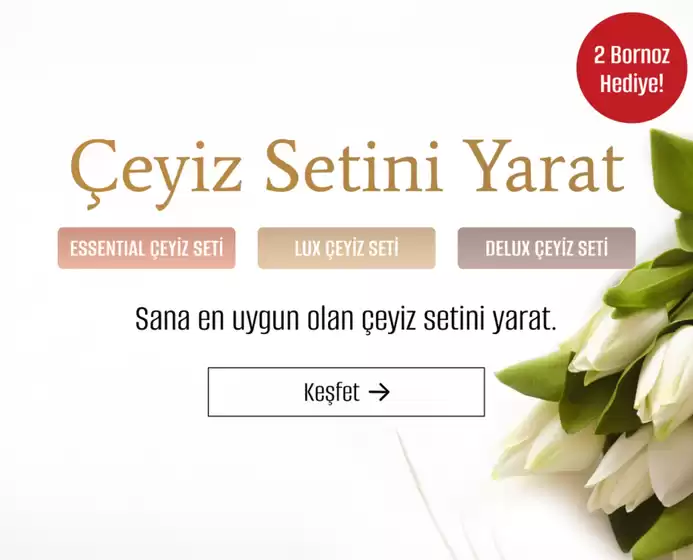 Keşfedilecek yeni teklifler