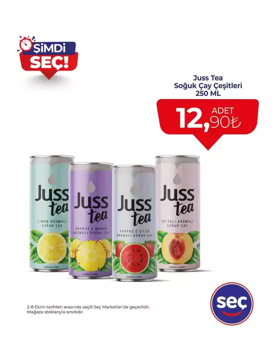 Seç Market kataloğu, Uşak | Keşfedilecek yeni teklifler | 2025-10-07T00:00:00.000Z - 2025-10-21T00:00:00.000Z