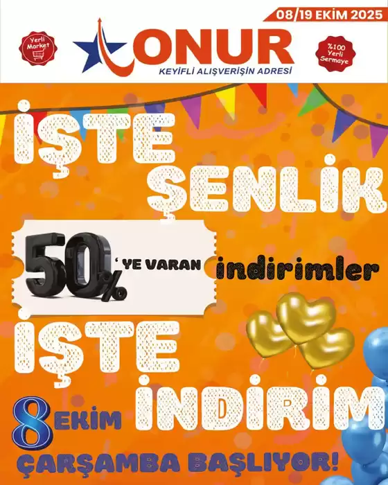 Onur Hipermarketleri kataloğu | Sizin için özel teklifler | 2025-10-09T00:00:00.000Z - 2025-10-23T00:00:00.000Z