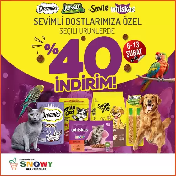 Snowy Market kataloğu | Müşterilerimiz için özel fırsatlar | 2025-10-09T00:00:00.000Z - 2025-10-23T00:00:00.000Z