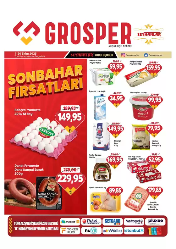 Grosper kataloğu | Herkes için cazip özel teklifler | 2025-10-09T00:00:00.000Z - 2025-10-23T00:00:00.000Z