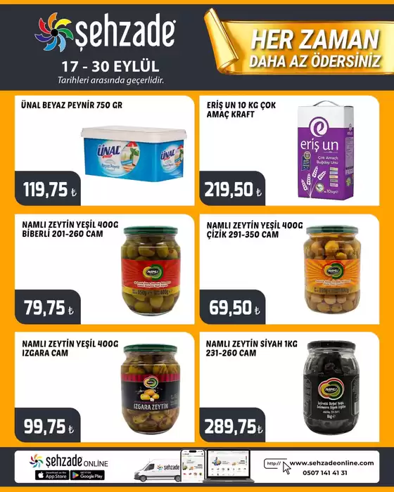 Şehzade kataloğu, Battalgazi | Güncel özel kampanyalar | 2025-10-09T00:00:00.000Z - 2025-10-23T00:00:00.000Z