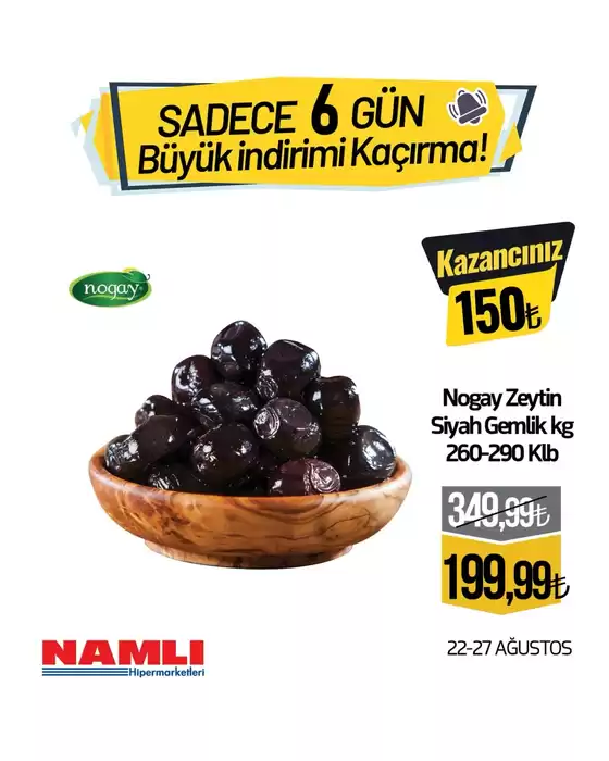Namlı Hipermarketleri katalog