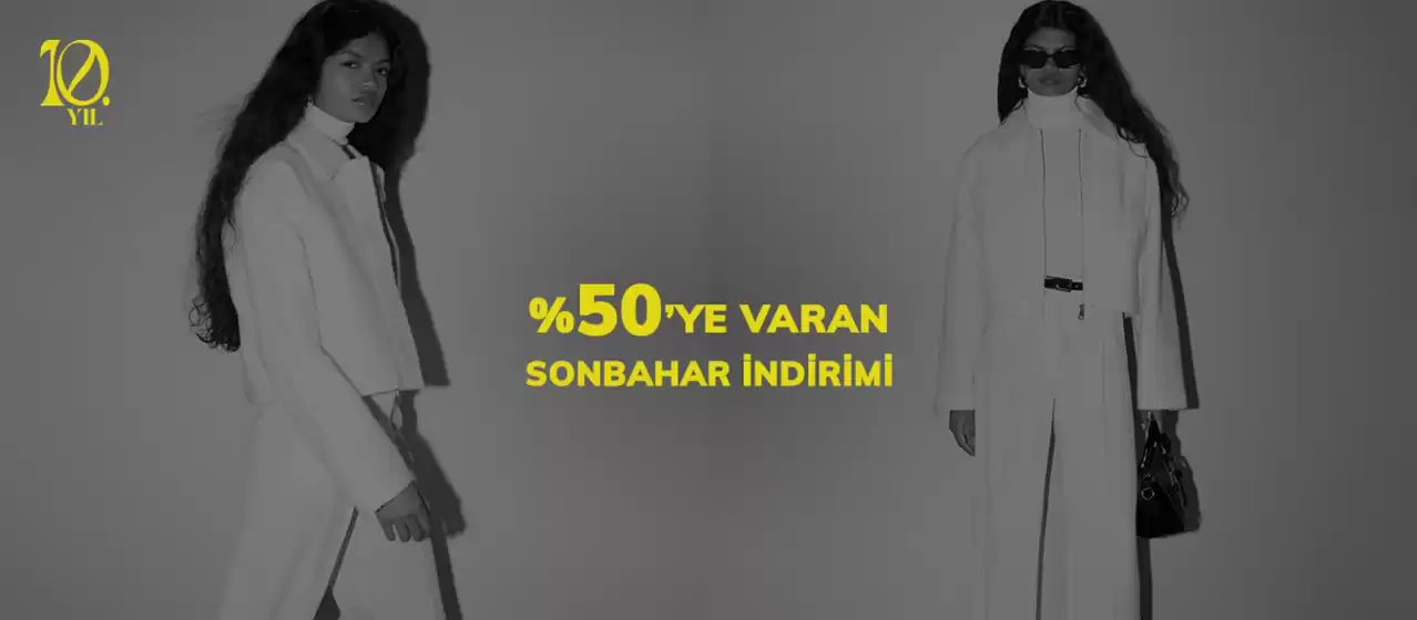 %50'ye Varan Sonbahar Indirimi
