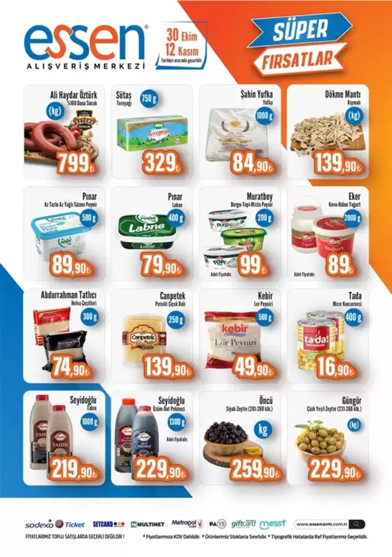 Essen AVM kataloğu | Essen AVM katalog | 2025-10-30T00:00:00.000Z - 2025-11-12T00:00:00.000Z